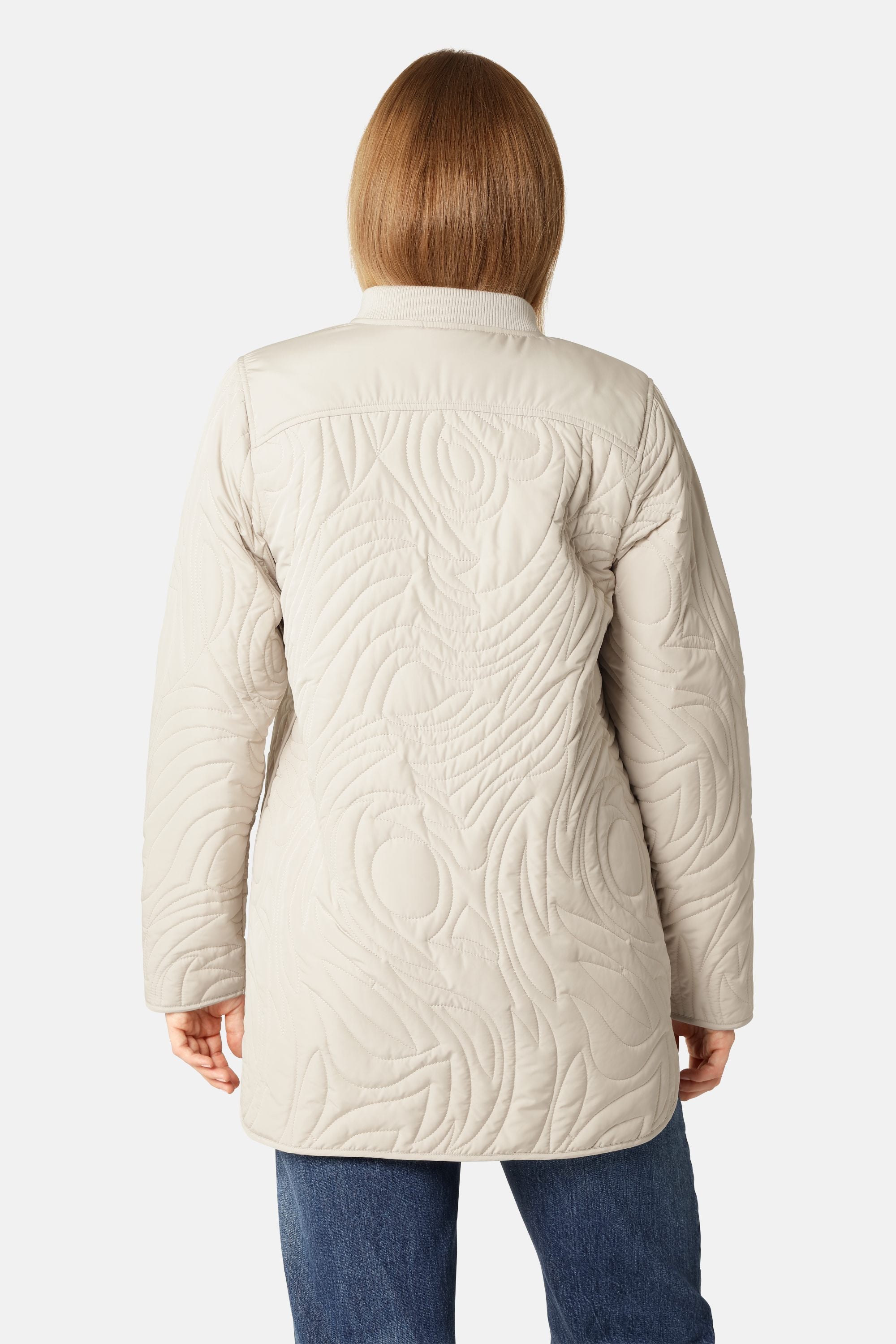 Kort Quiltad Jacka - Kit